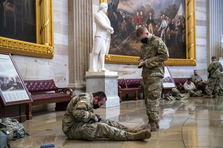 Kongres Washington nacionalna garda varovanje