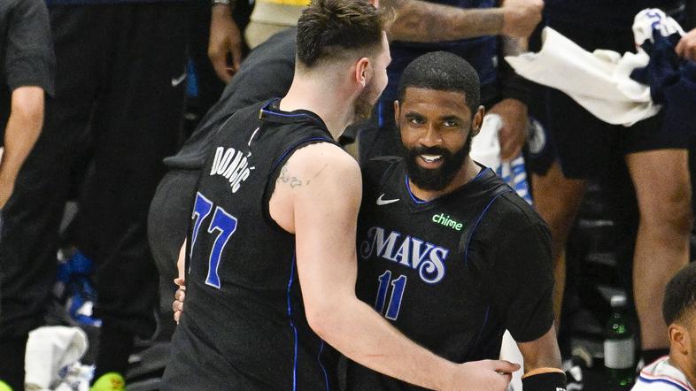 Luka Dončić in Kyrie Irving