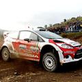 Novikov Giraudet Ford Fiesta reli WRC svetovno prvenstvo Portugalska Messines za