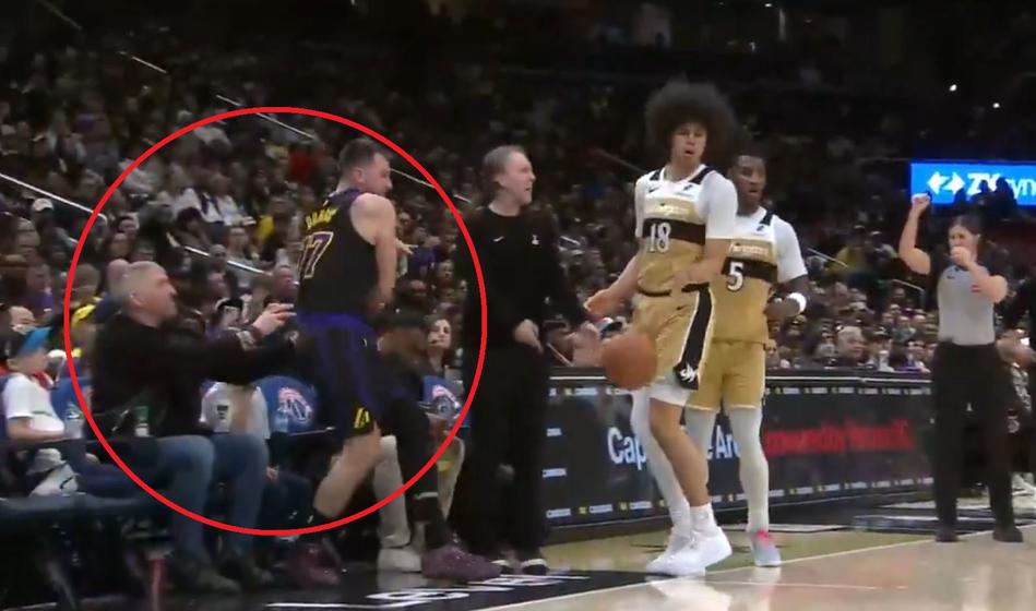 Kakšen nor prizor! Luka sploh ni opazil, kdo mu je priskočil na pomoč!