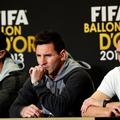 Ribery Messi Ronaldo Bayern Barcelona Zürich podelitev gala prireditev Fifa