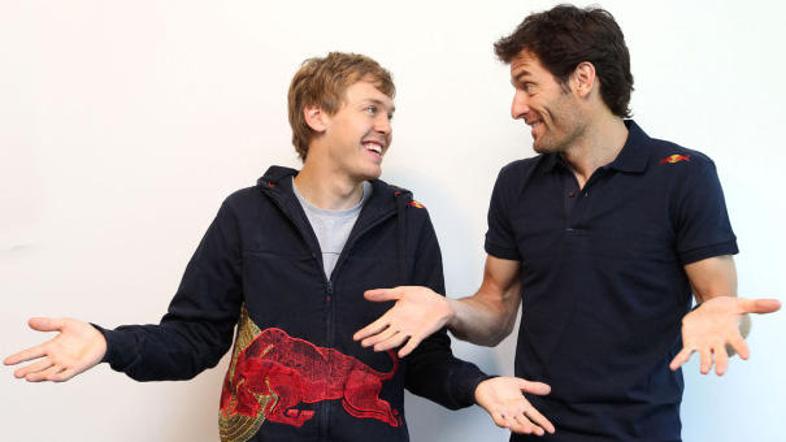 Uradno sta se Sebastian Vettel in Mark Webber pobotala. (Foto: Redbullracing.com