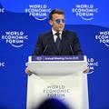 Emmanuel Macron Davos