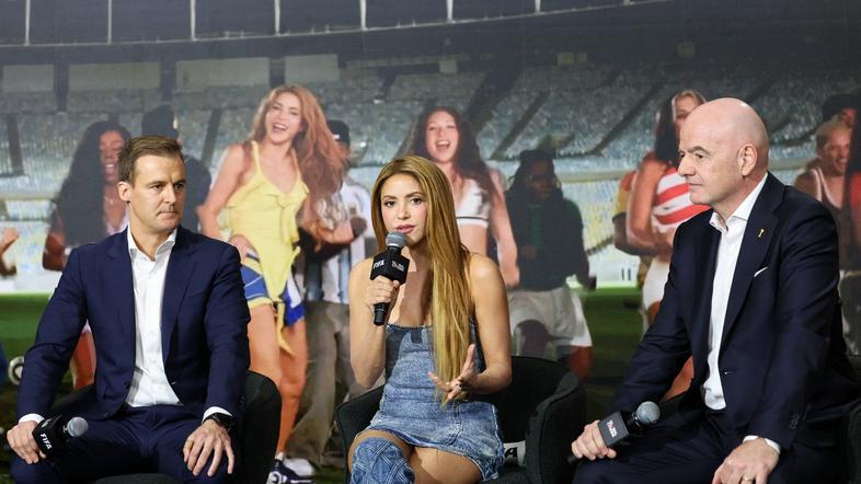 Shakira Gianni Infantino