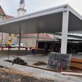 Nova mestna tržnica v Celju dobiva svojo končno podobo. FOTO: Žurnal24