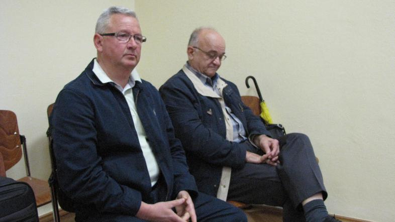 Janez Bele (prvi z leve) zadnja leta deluje kot samostojni podjetnik, Martin Baj