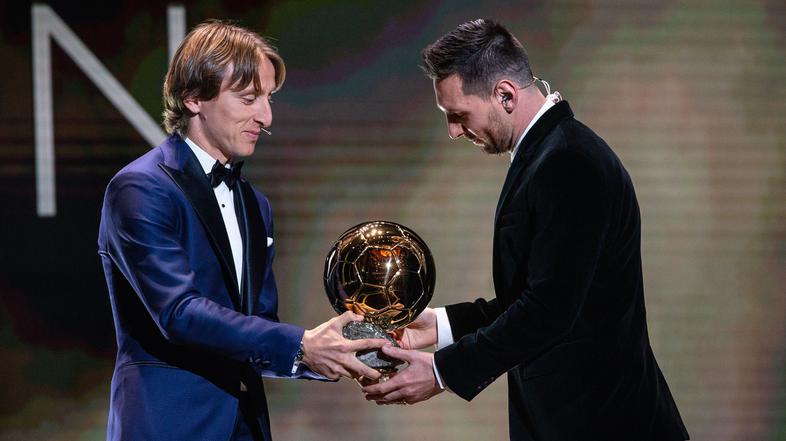 Luka Modrić, Lionel Messi