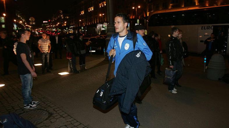 Zlatan Ljubijankić in soigralci so že v ruskem glavnem mestu. Foto: sport-expres