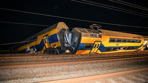 Huda nesreča vlaka na Nizozemskem