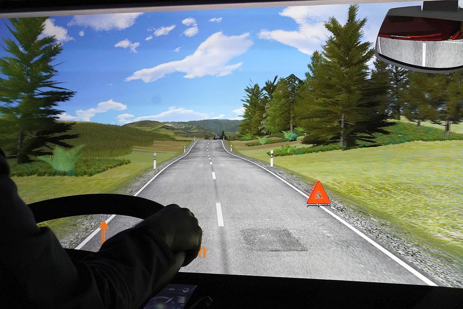 AMZS simulator intervencijske vožnje, gasilsko vozilo | Avtor: Matija_Janežič