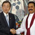 Mahinda Rajapakse je v pogovoru z Ban Ki Moonom dejal, da bo šrilanška vlada spr