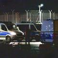 Policija na letališču v Hamburgu