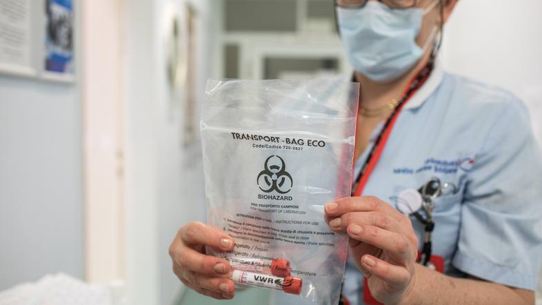 Covid-19, UKC Ljubljana