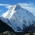 K2 himalaja gora vrh sneh