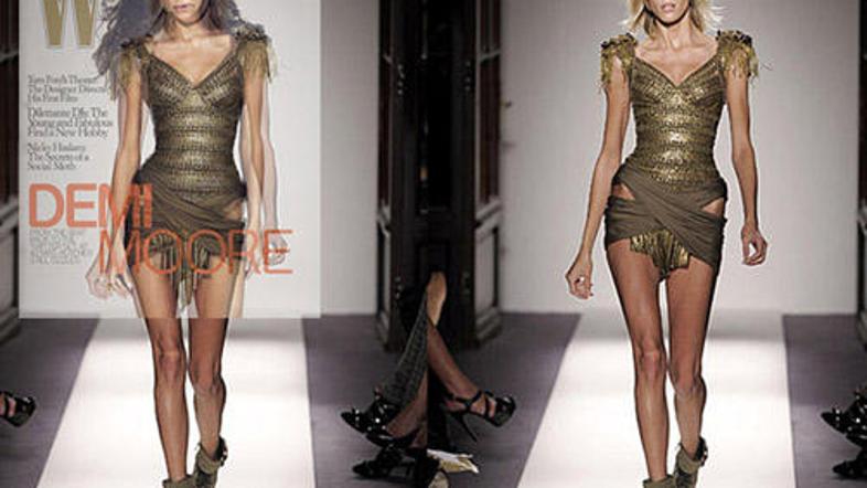 Presodite sami. Je na naslovnici res Demi ali gre za 26-letno manekenko. 