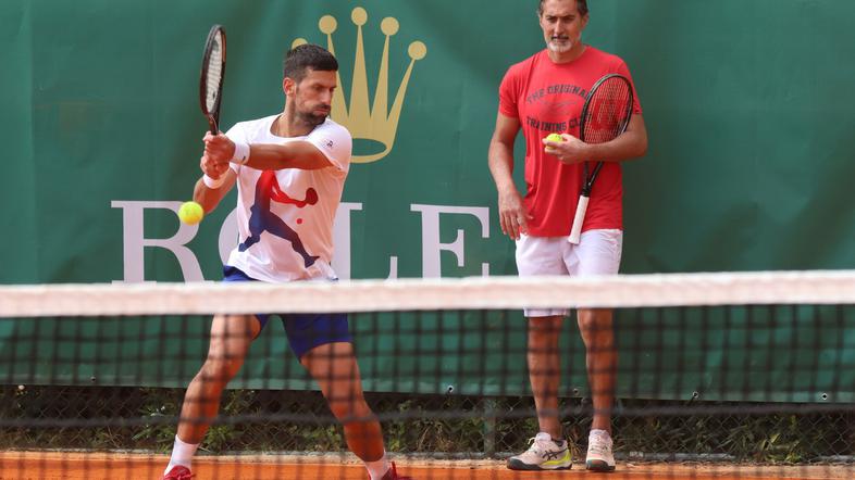 Novak Đoković in Nenad Zimonjić