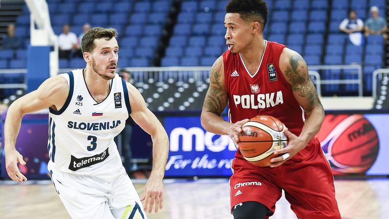 Goran Dragić A.J. Slaughter Slovenija Poljska
