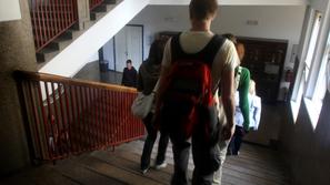 ljubljana01.06.09, ekonomska sola ljubljana, ucenci, dijaki, foto: nik rovan