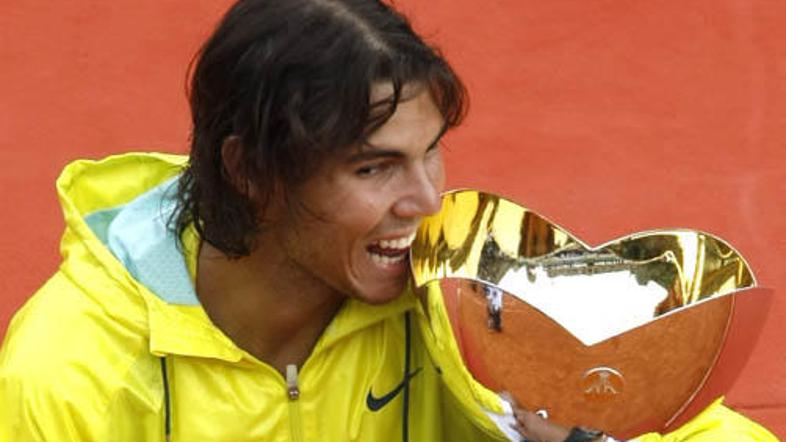 Rafa Nadal je že petič zapored slavil v Monte Carlu.
