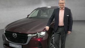 mazda CX--80 tehnični direktor Mazdinega evropskega raziskovalnega središča Christian Schultze