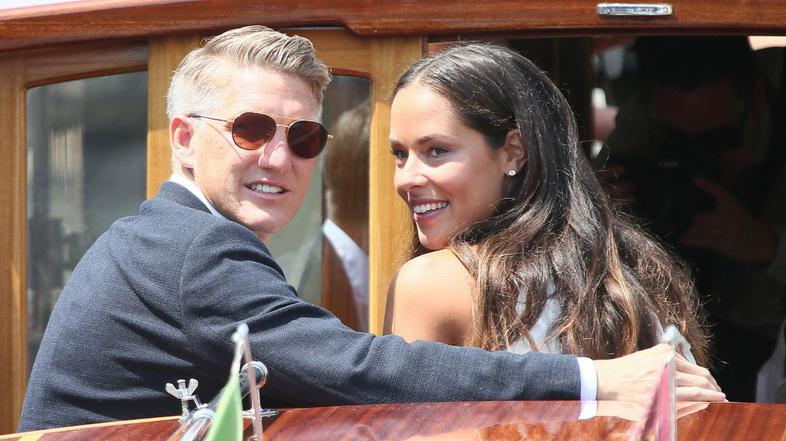 Bastian Schweinsteiger in Ana Ivanović