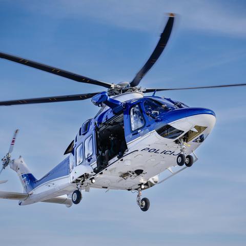 policijski helikopter
