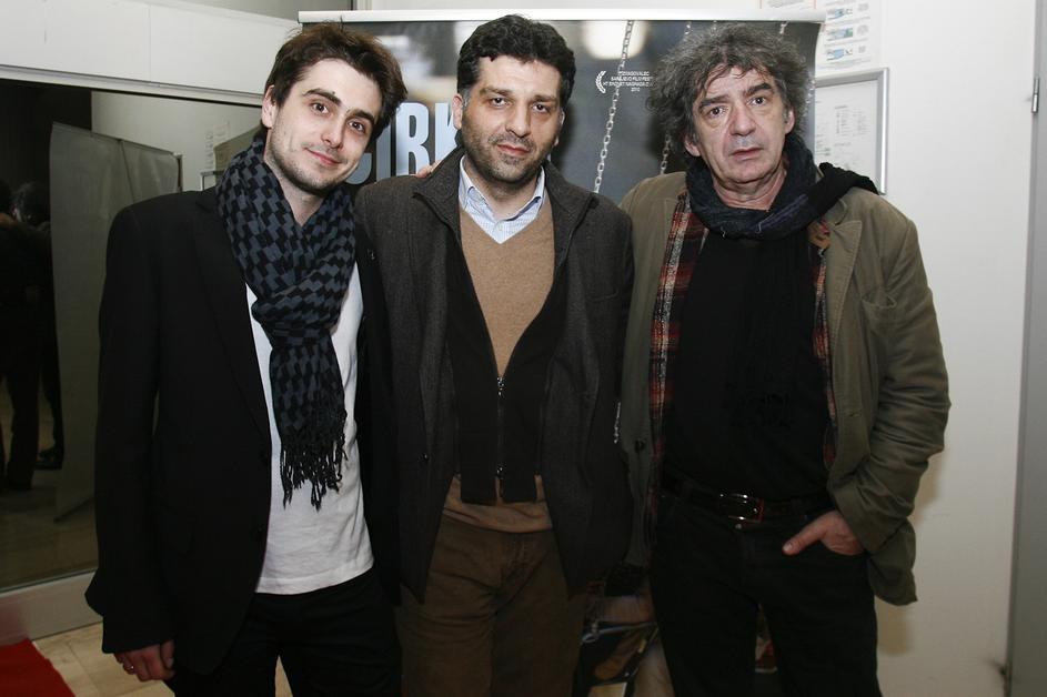 Miki Manojlović, igralec, Boris Ler, igralec, Danis Tanović, režiser