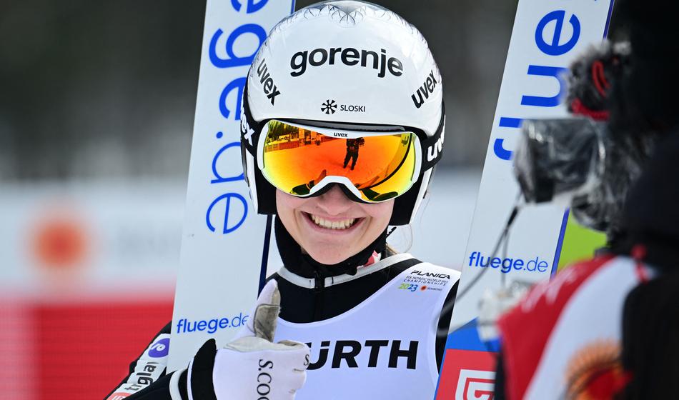 Ema Volavšek se po poškodbi vrača na tekme poletne velike nagrade v nordijski kombinaciji