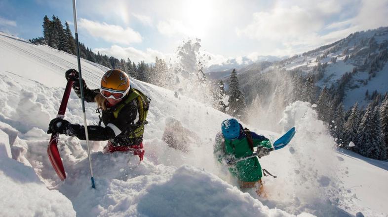Reševalna akcija v snegu