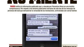 Marca mobitel iphone i-phone naslovnica Mourinho ultimat sms sporočilo