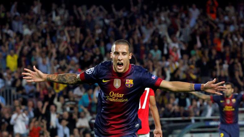 liga prvakov barcelona spartak tello