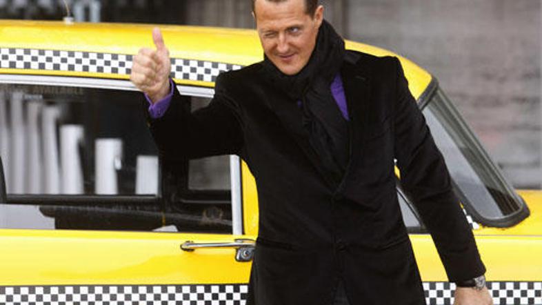 Michael Schumacher je v Bruslju začel kampanjo proti vožnji pod vplivom alkohola