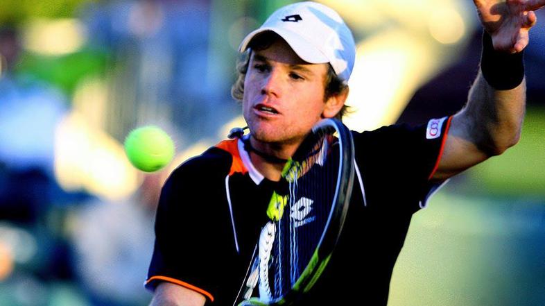 Blaž Kavčič se je prvič uvrstil v drugo kolo OP Avstralije. (Foto: Nik Rovan)