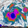 Satelitski posnetek Alexa izpred štirih dni, ko je bil še tropska nevihta. (Foto