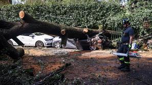 Neurje v severni Italiji