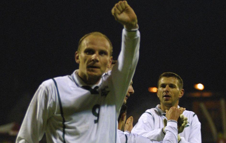 Milan Osterc je za slovensko reprezentanco igral med leti 1997 in 2002 ter doseg