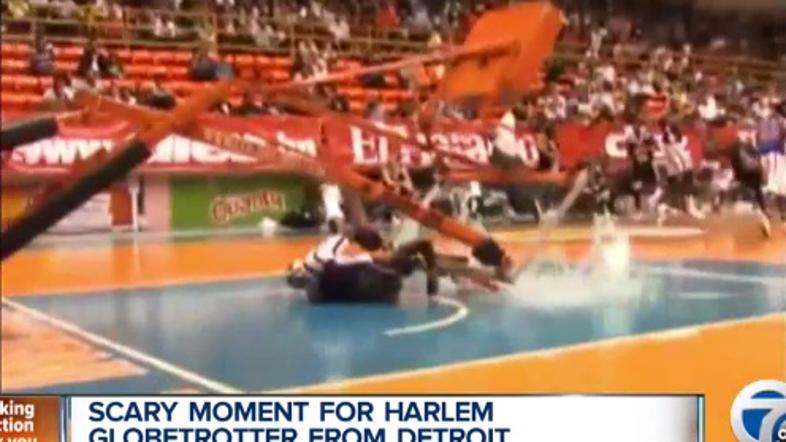 William Bull Bullard Honduras Harlem Globetrotters zabijanje koš tabla