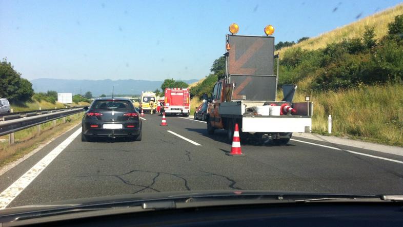 Prometna nesreča na štajerki