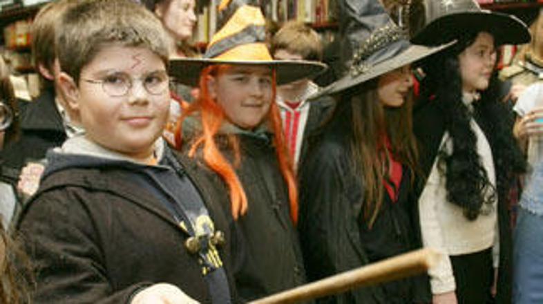 Tudi letos so oboževalci Harryja Potterja prišli na svoj račun.