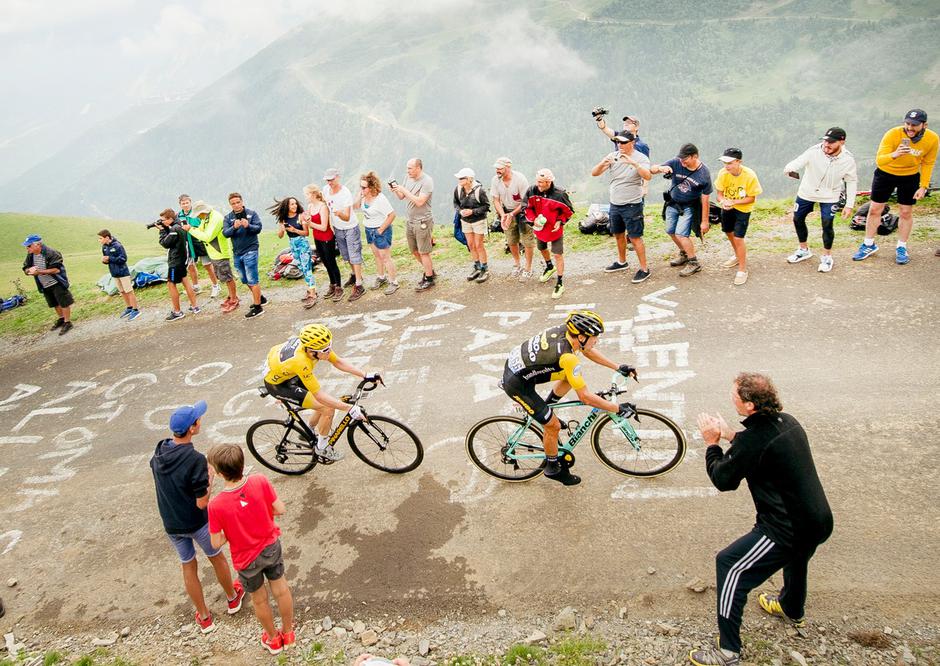 Geraint Thomas in Primož Roglič | Avtor: Profimedia