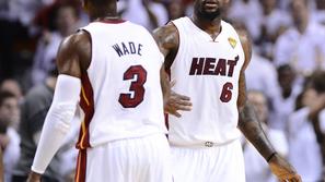Wade James Miami Heat NBA finale