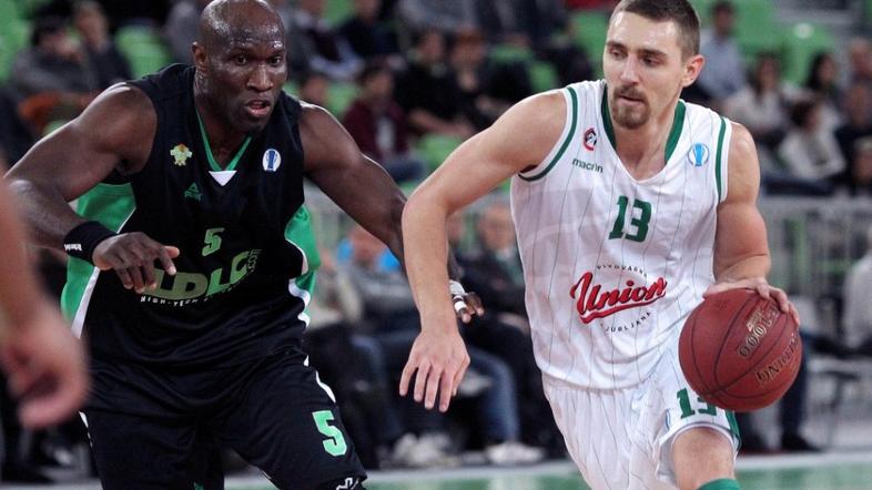 Union Olimpija ASVEL Evropski pokal Eurocup Gailius