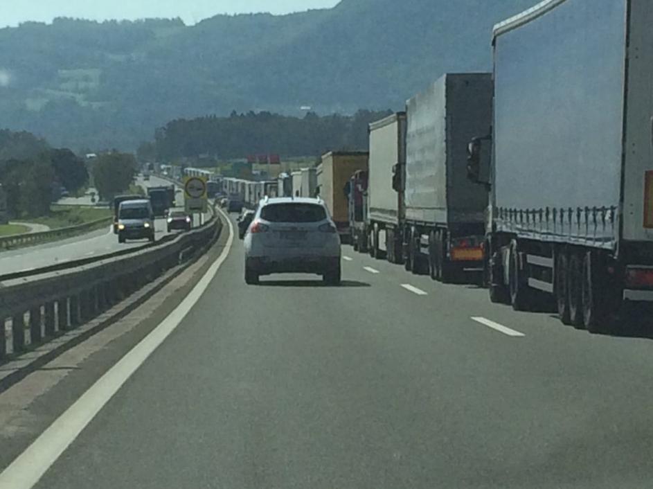 Gneča na štajerski avtocesti