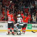Bickell Saad Chicago Blackhawks Minnesota Wild liga NHL končnica