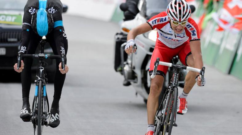 Simon Špilak kolesarstvo Katjuša dirka po Romandiji Froome Sky