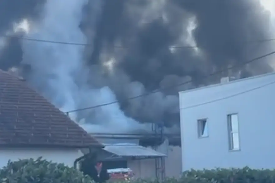 požar v podjetju Pneumatik v Sveti Nedelji | Avtor: 24sata