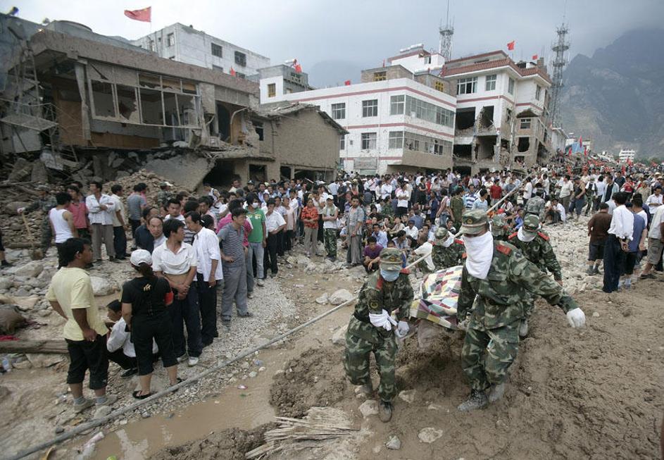 Kitajska, zemeljskli plaz, Zhouqu, poplave