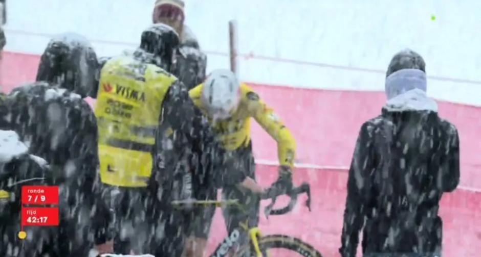 Van Aert | Avtor: zajem zaslona