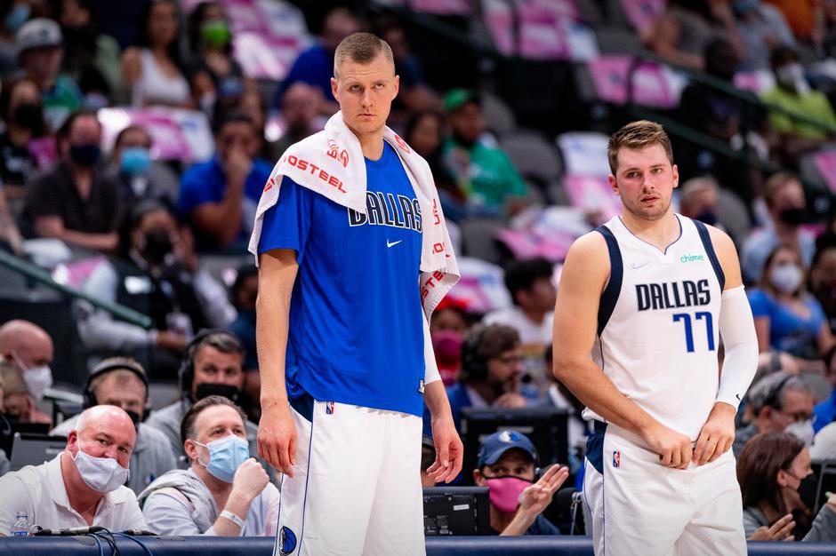 Kristaps Porzingis Luka Dončić Mavs Jazz | Avtor: Profimedia