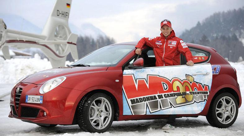 Wrooom! Madonna di Campiglio Ducati Stoner Hayden